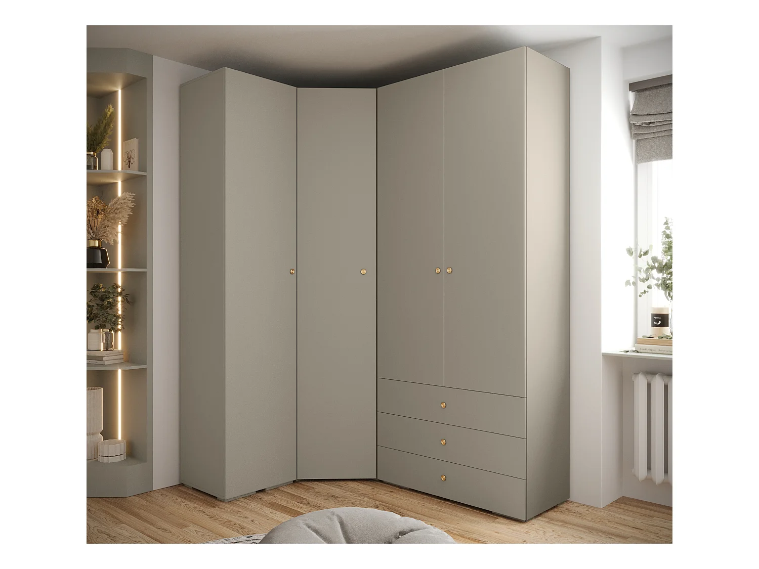 Inova kledingkast Z6 236,7/182/62