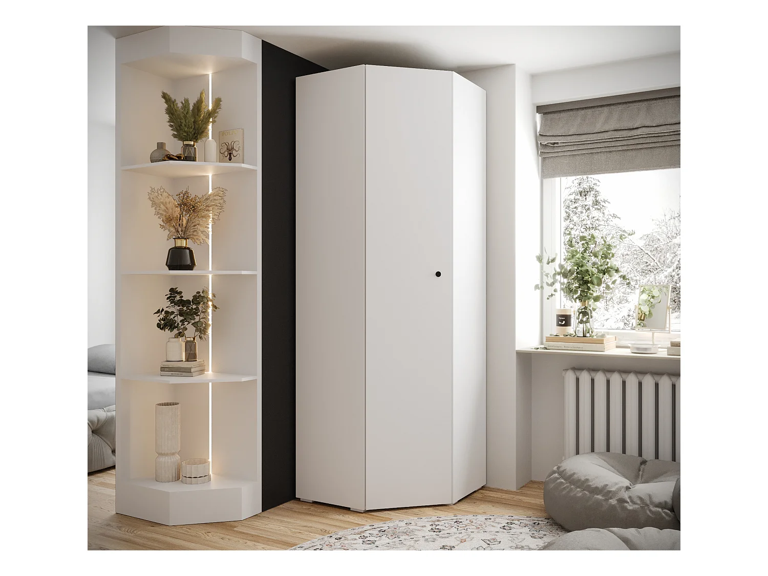 Hoek kledingkast Inova 2