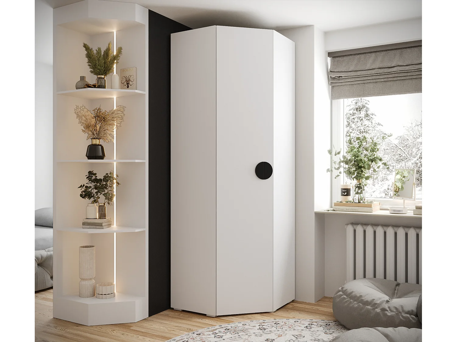 Hoek kledingkast Inova 4