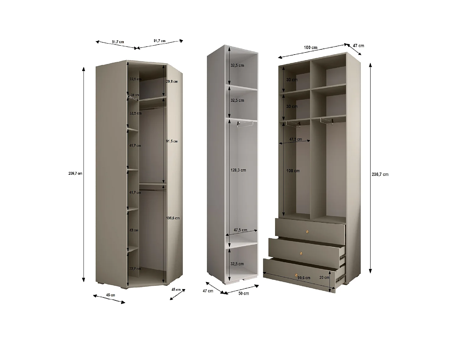 Garde-robe Inova 3 Z6