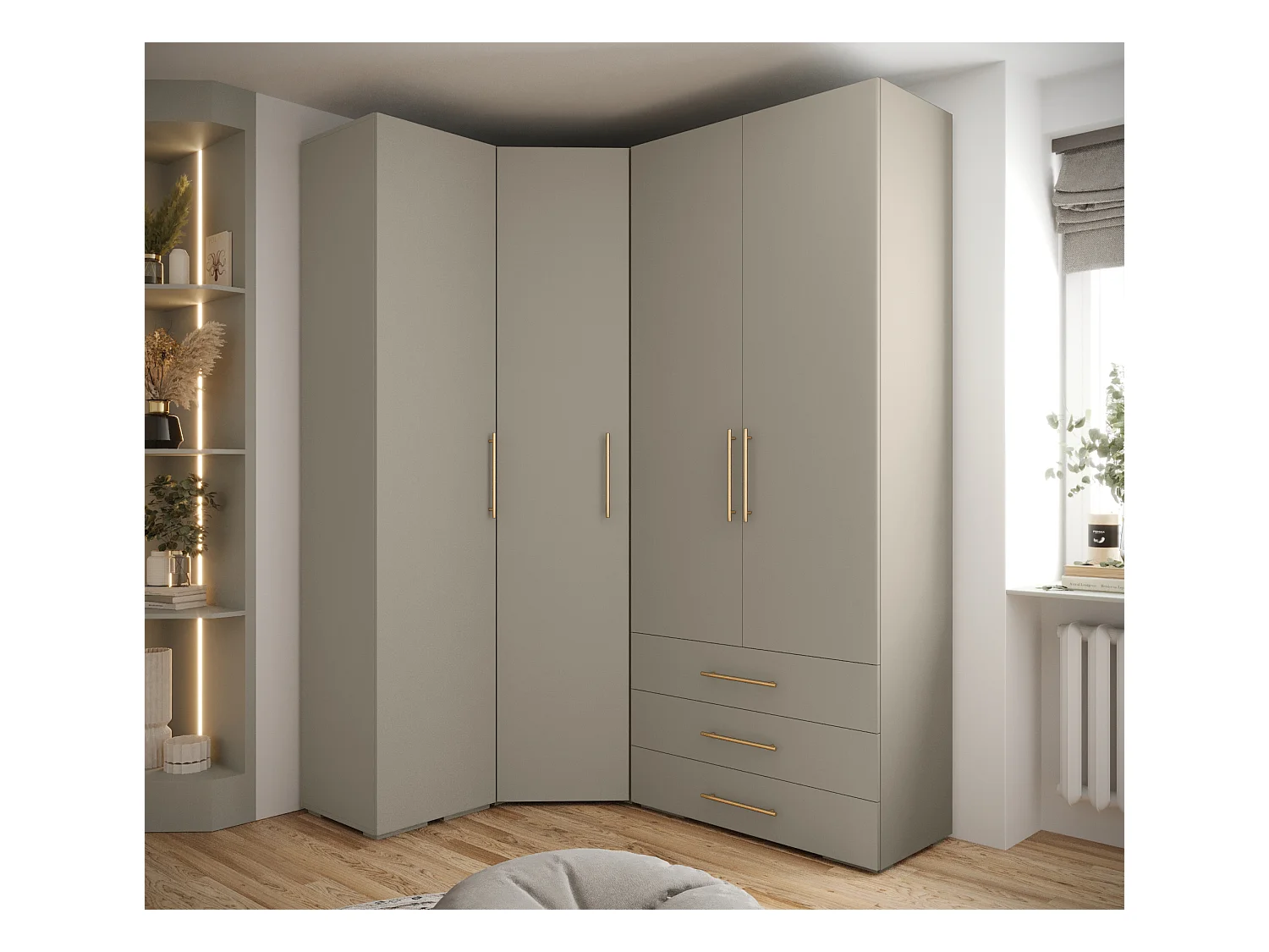 Inova kledingkast Z6 236,7/182/62