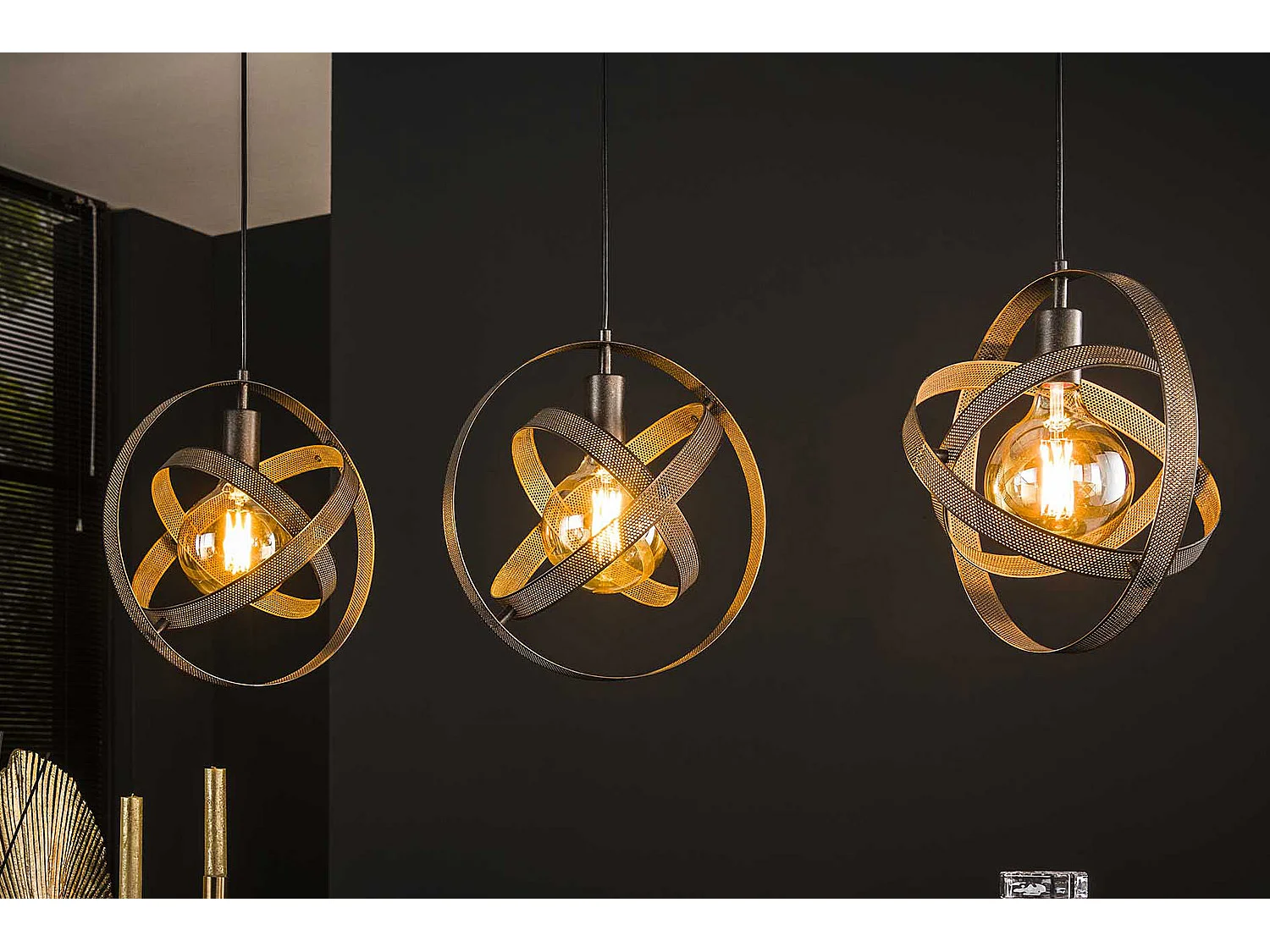 Lampe - Noir métal - DILLY