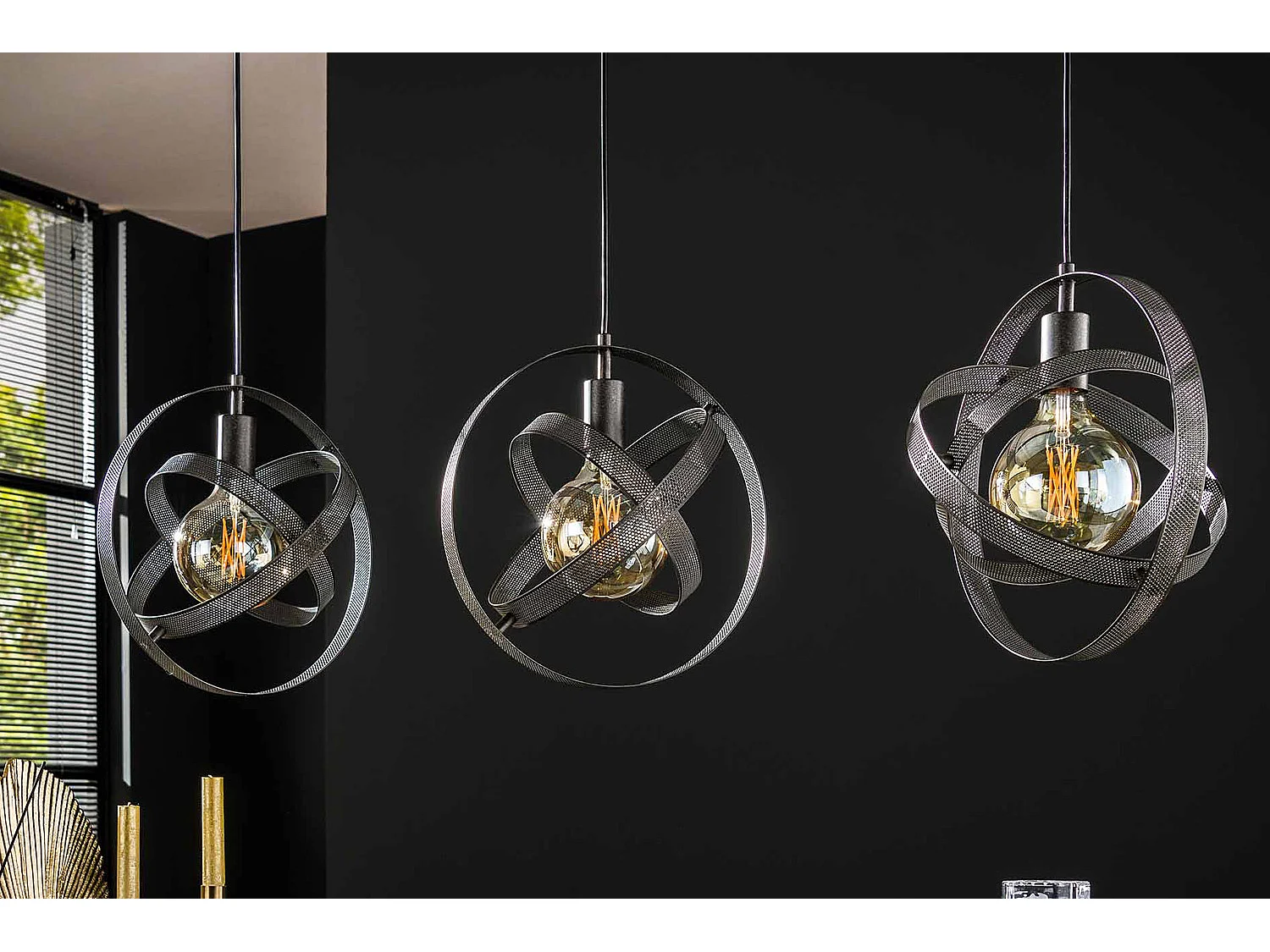 Lampe - Noir métal - DILLY