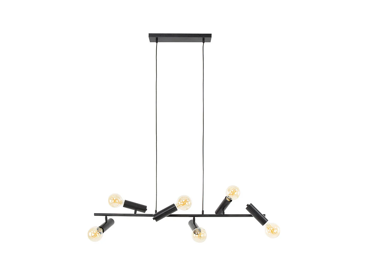 Hängelampe - Schwarz Metall - HAORA