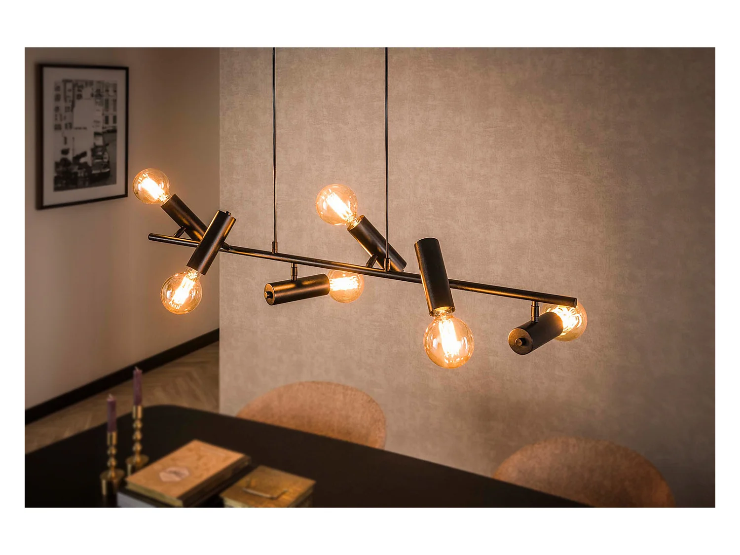 Lampe - Noir métal - HAORA