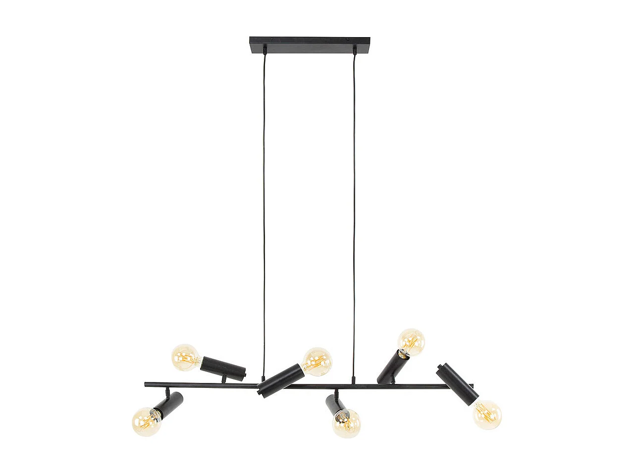 Hängelampe - Schwarz Metall - HAORA