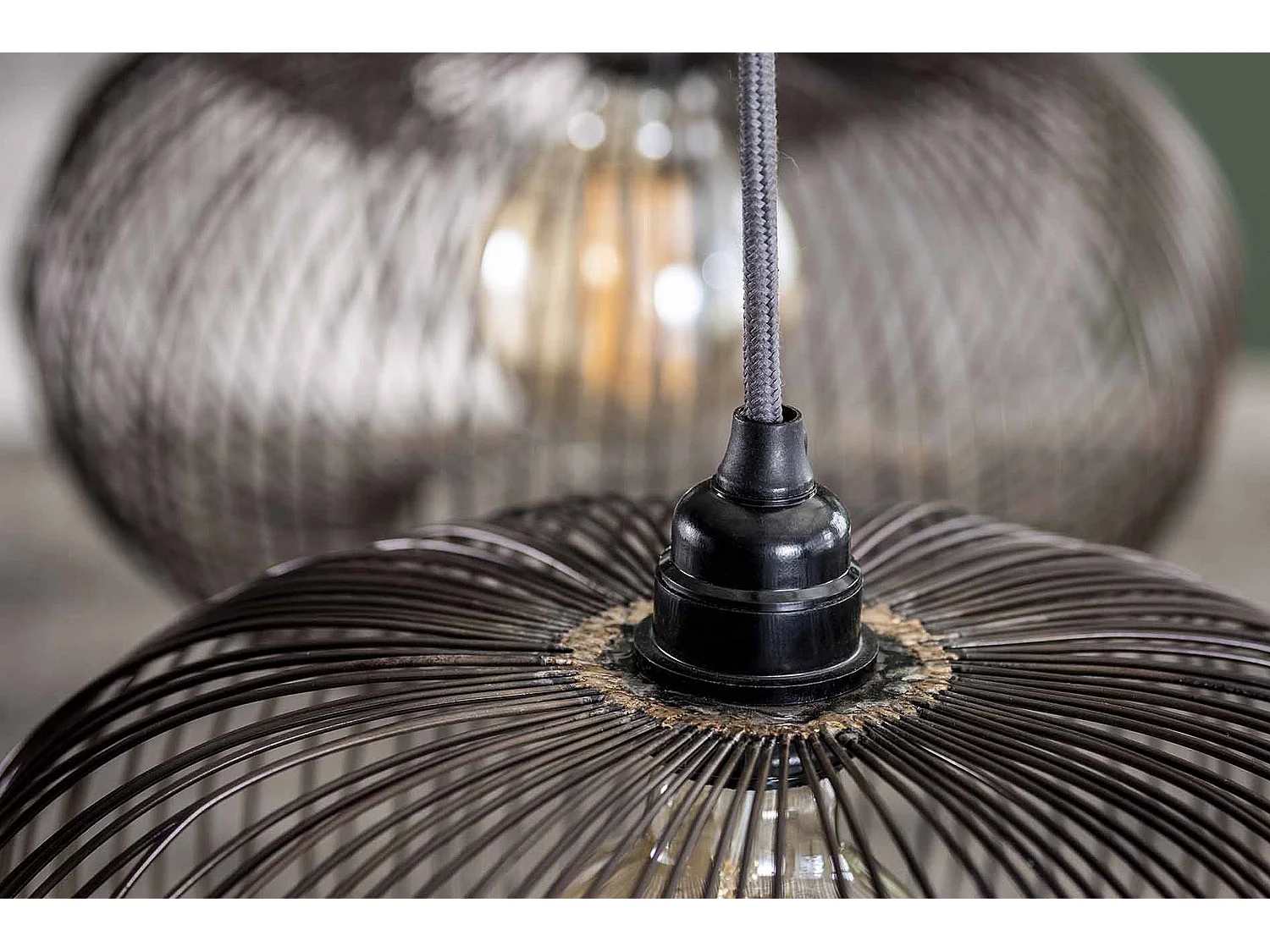 Hängelampe - Schwarz Metall - CATAVI