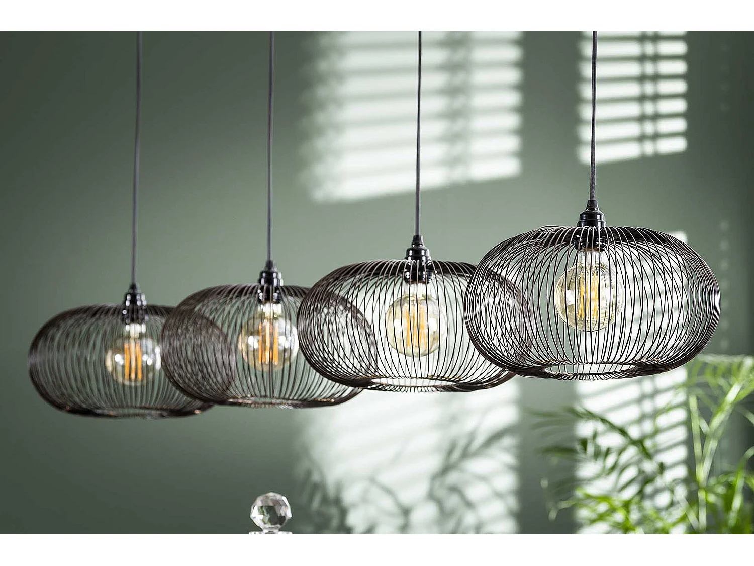 Hängelampe - Schwarz Metall - CATAVI