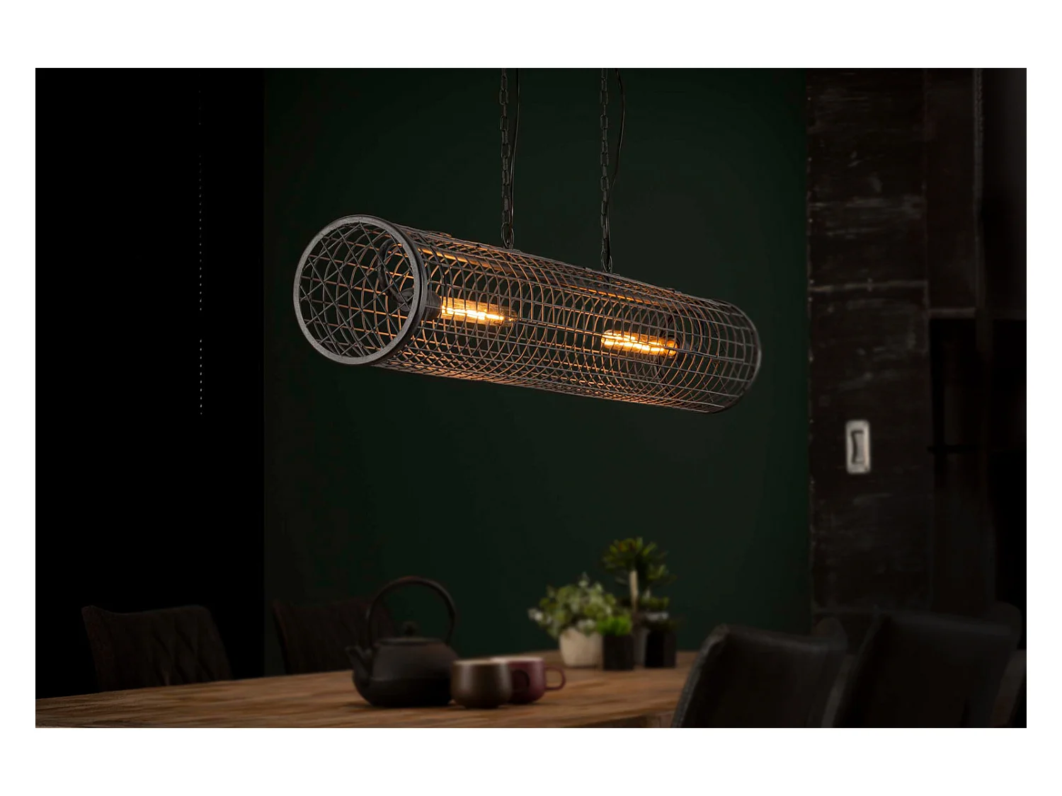 Lampe - Noir métal - VIANA
