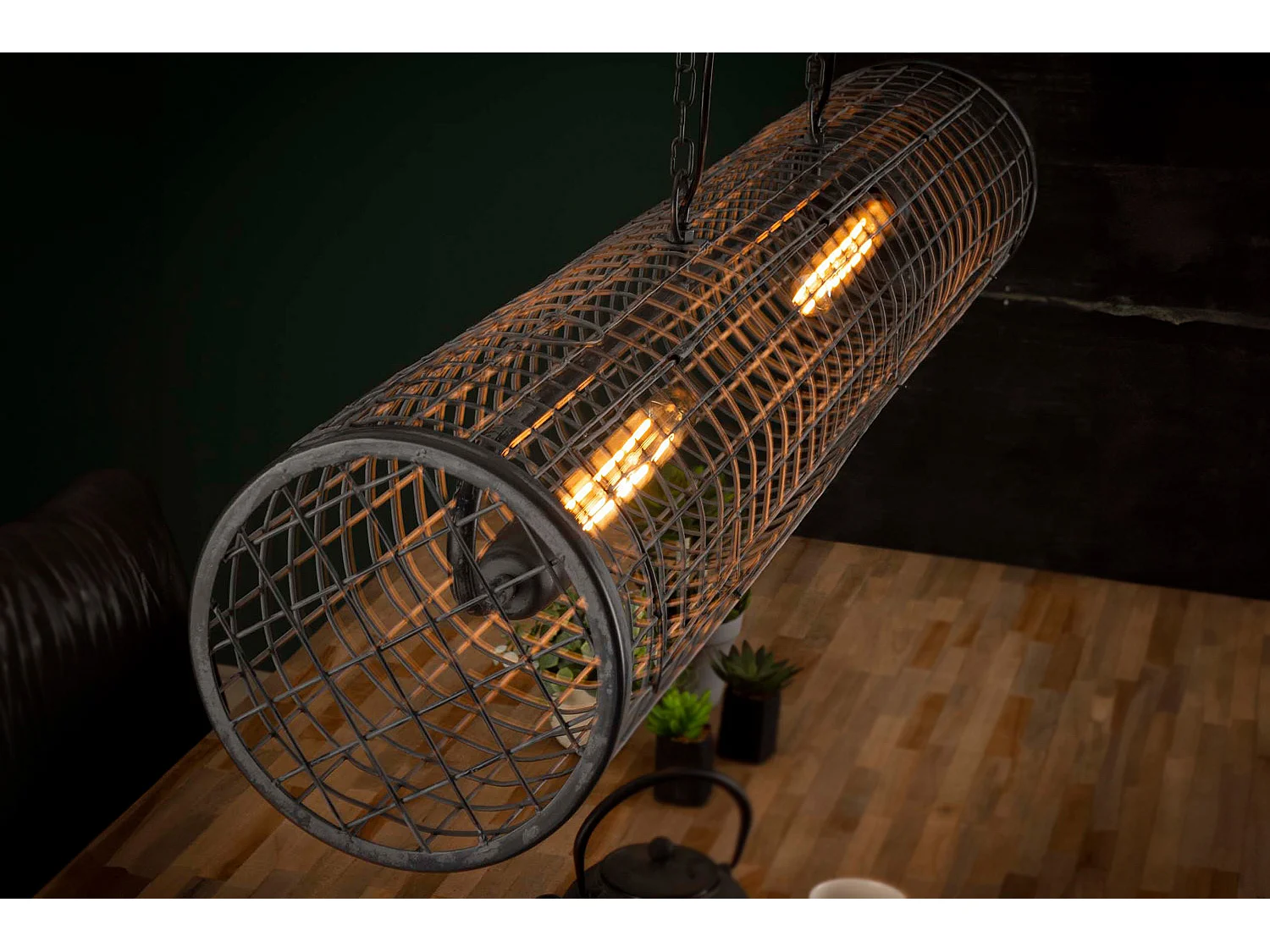 Hängelampe - Schwarz Metall - VIANA