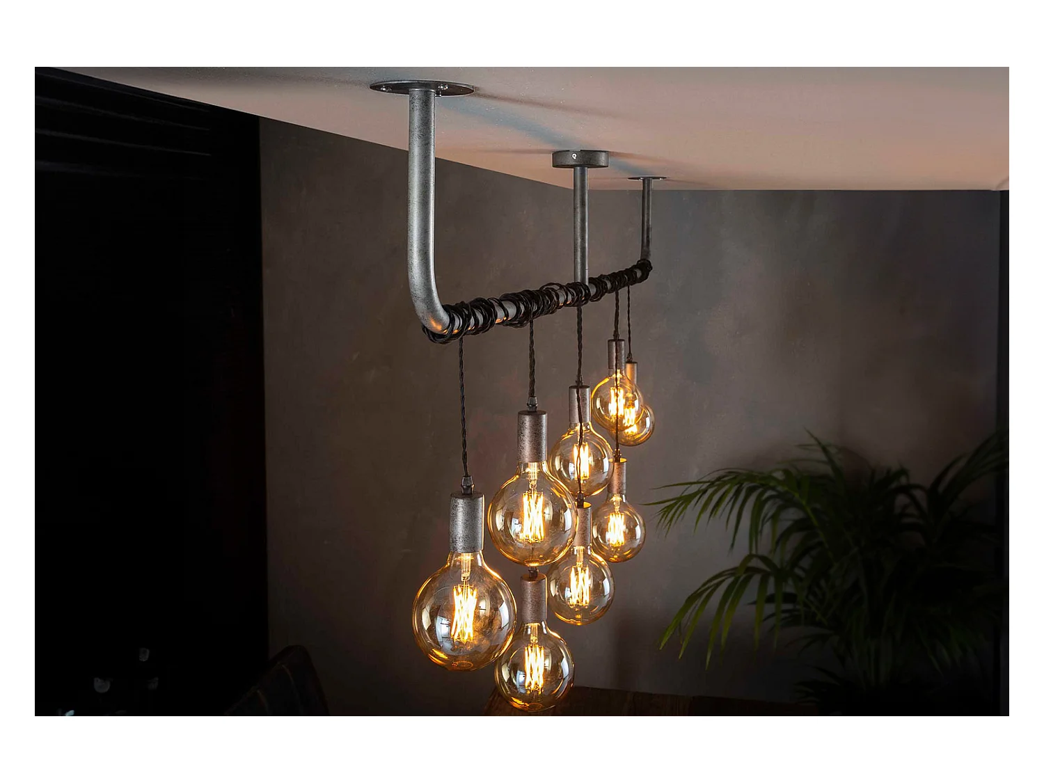 Lampe - Gris métal - VARESE