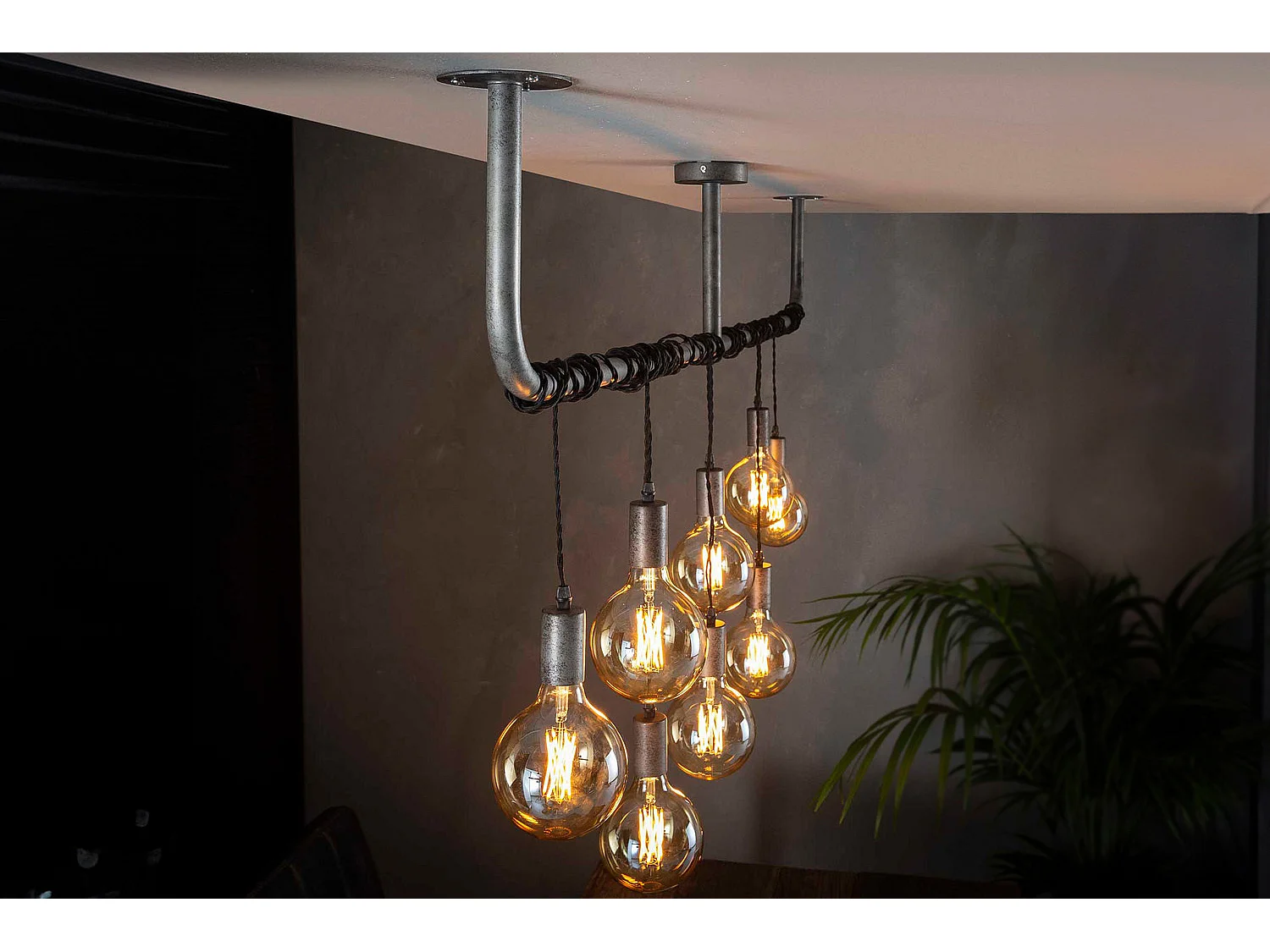 Lampe - Gris métal - VARESE