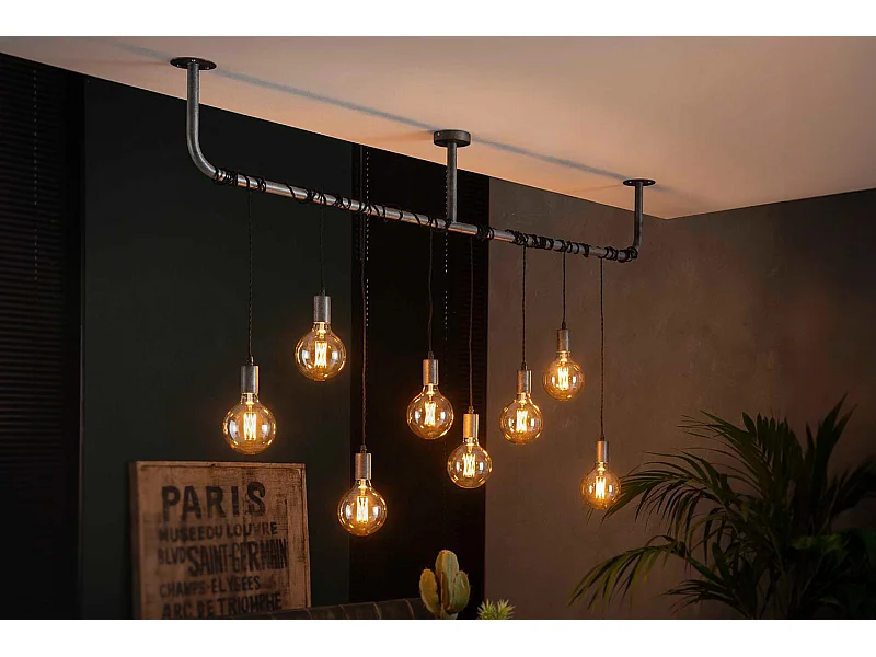 Lampe - Gris métal - VARESE