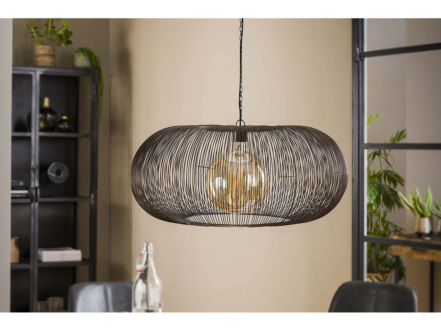 Hängelampe - Schwarz Metall - CATAVI