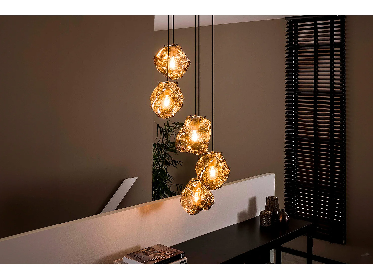 Lámpara - plata Cristal - EDESSA