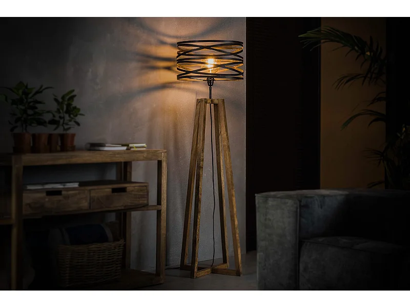 Lampadaire - Noir Bois - DALIAN