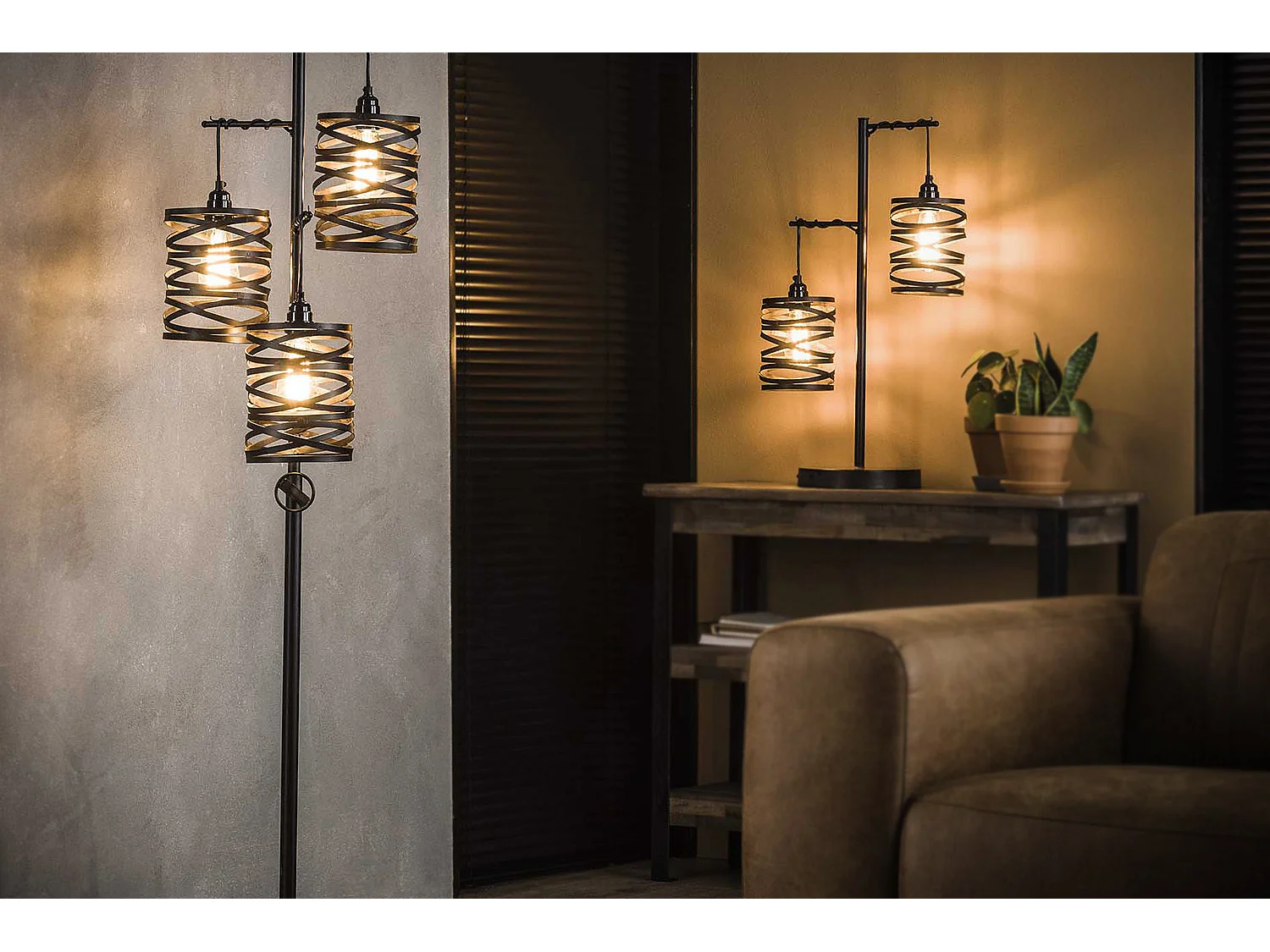 Lámpara - Negro metal - ALMAS