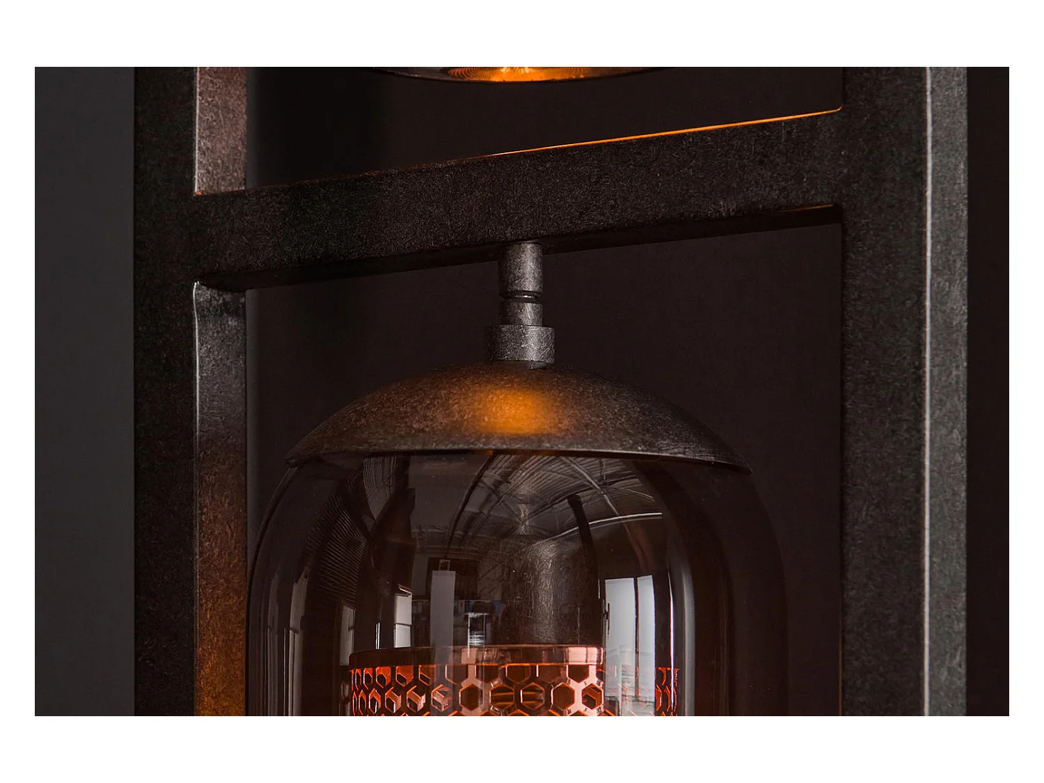 Stehlampe - Schwarz Glas - TRIEST