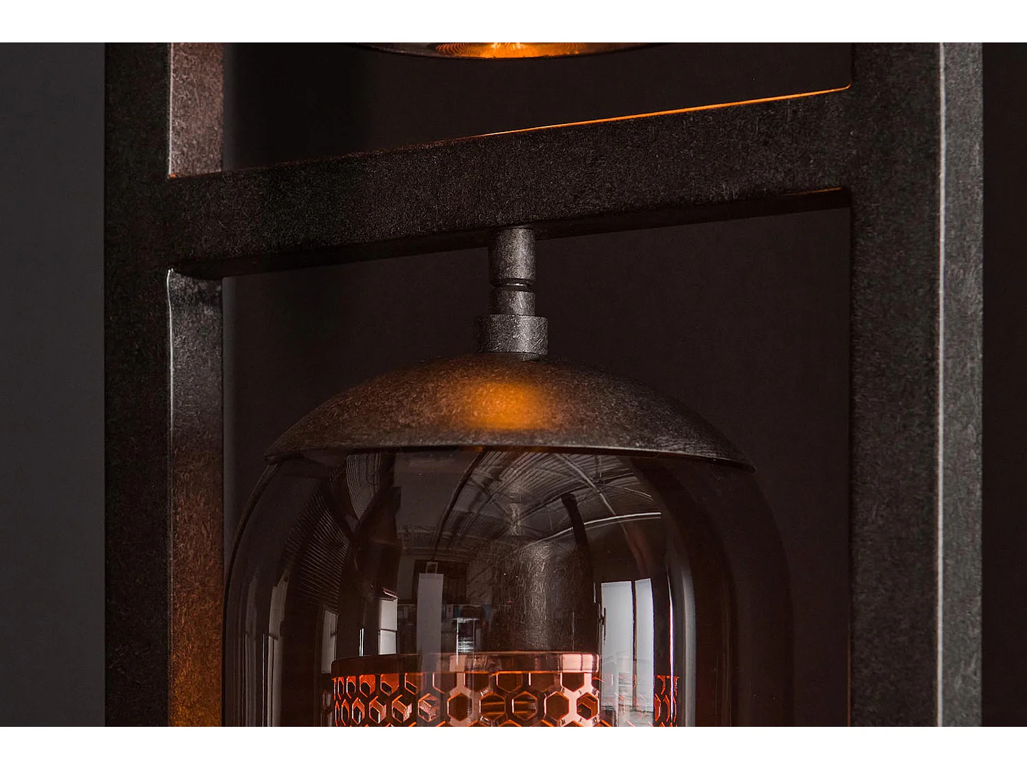 Stehlampe - Schwarz Glas - TRIEST