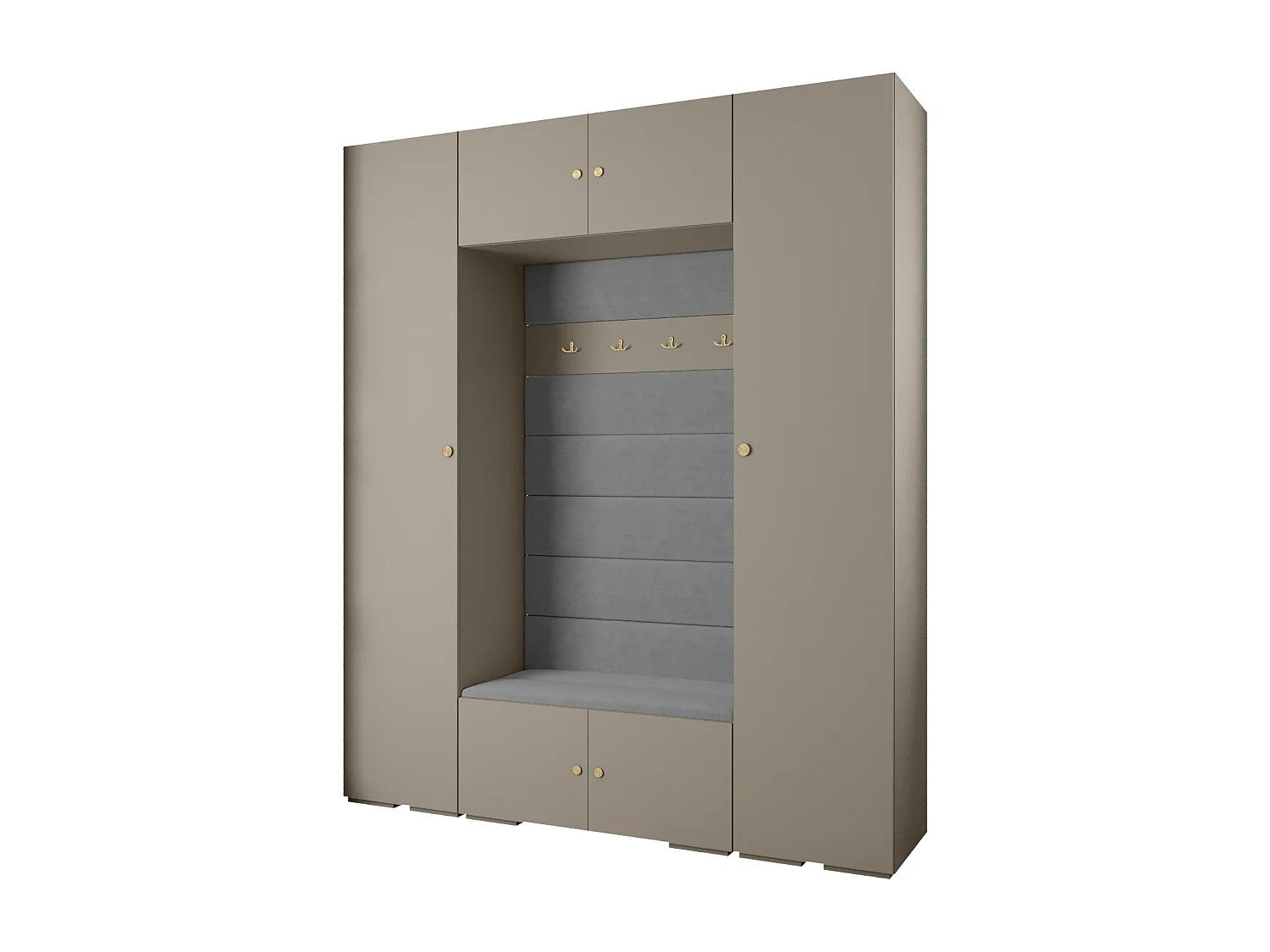 Inova 2 armario con puertas batientes 236,7/200/47