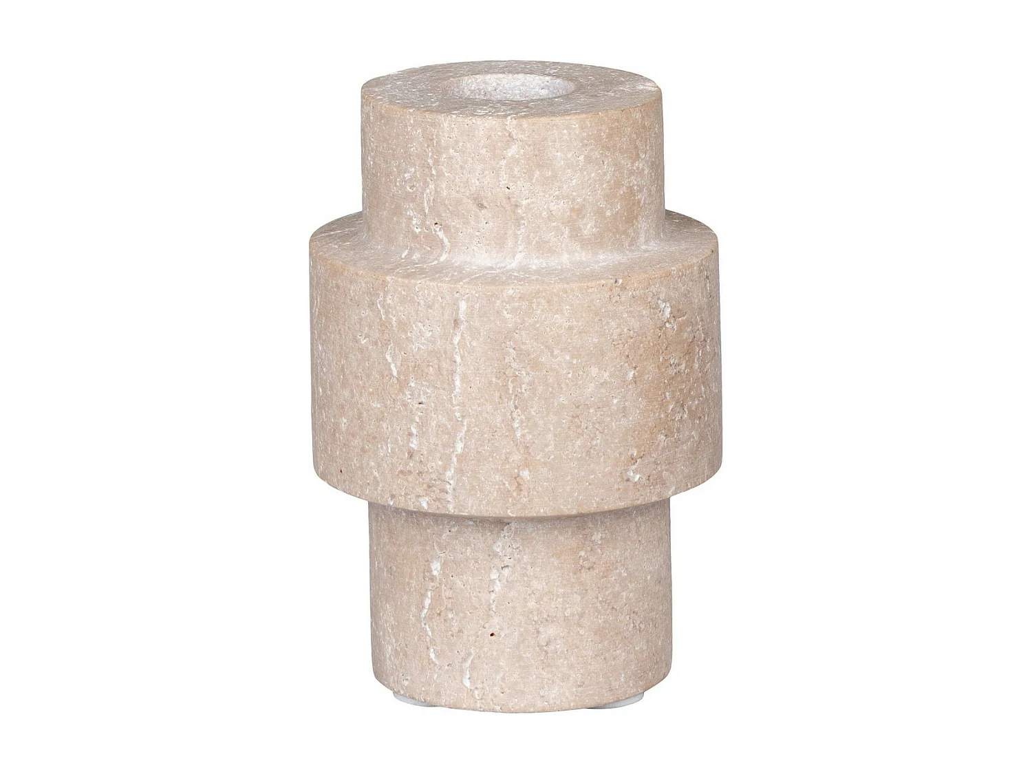 Kaarsenhouder Mary, Bruin, 7x7x10 cm, EPIKASA