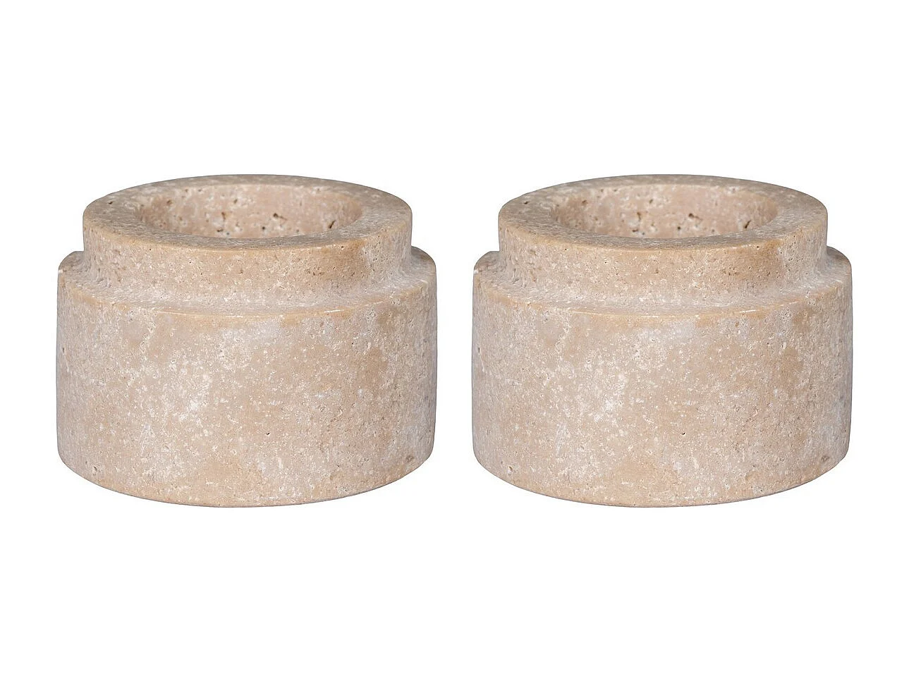 Bougeoir Tealight, Marron, 7x7x4,5 cm, Seven Design