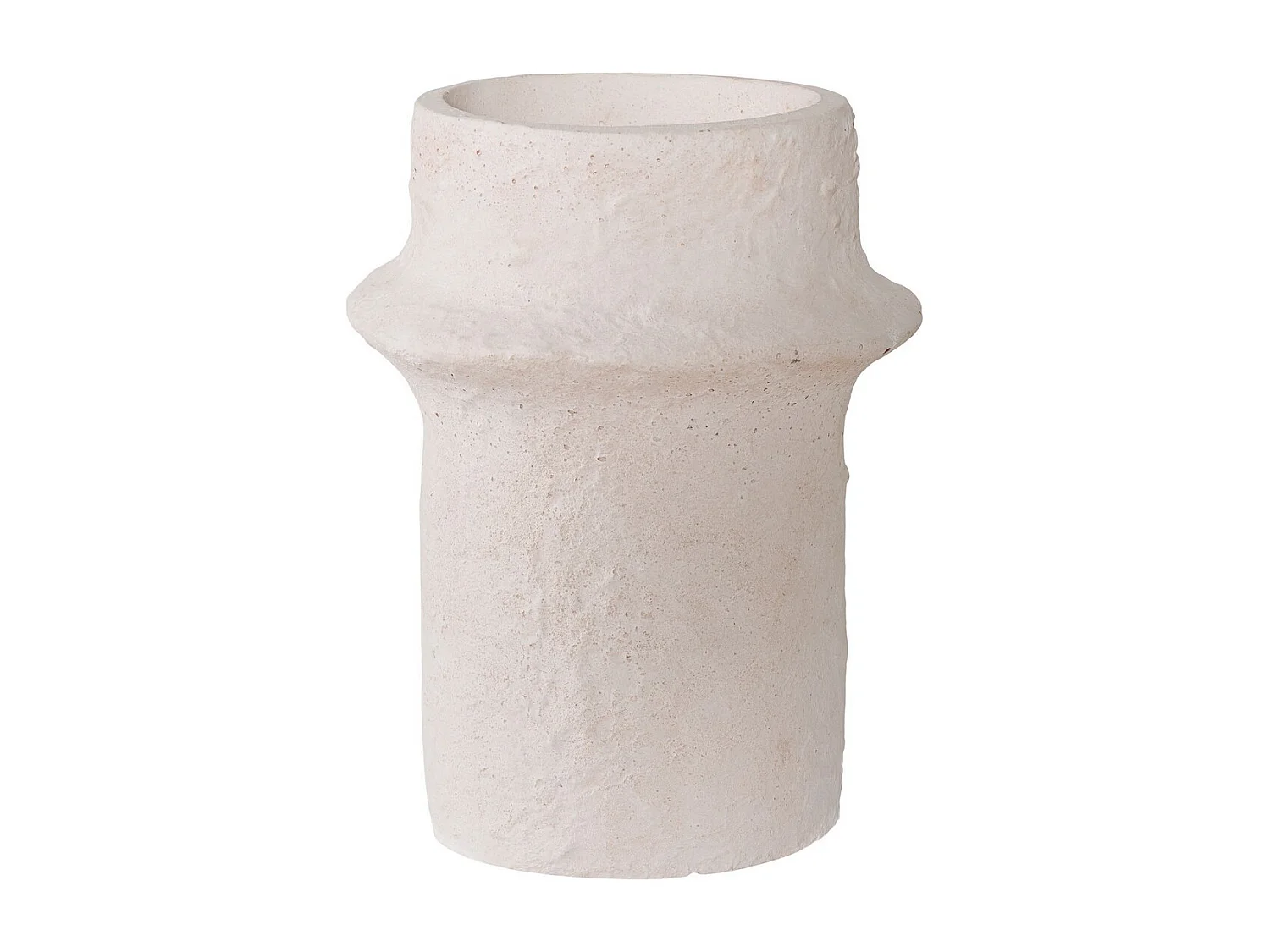 Portacandela Noah, Bianco, 11,4x11,4x15,2 cm, Seven Design