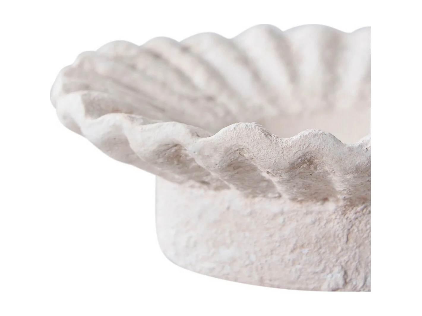 Portavelas Rachi, Blanco, 21,5x21,5x7,3 cm, Seven Design