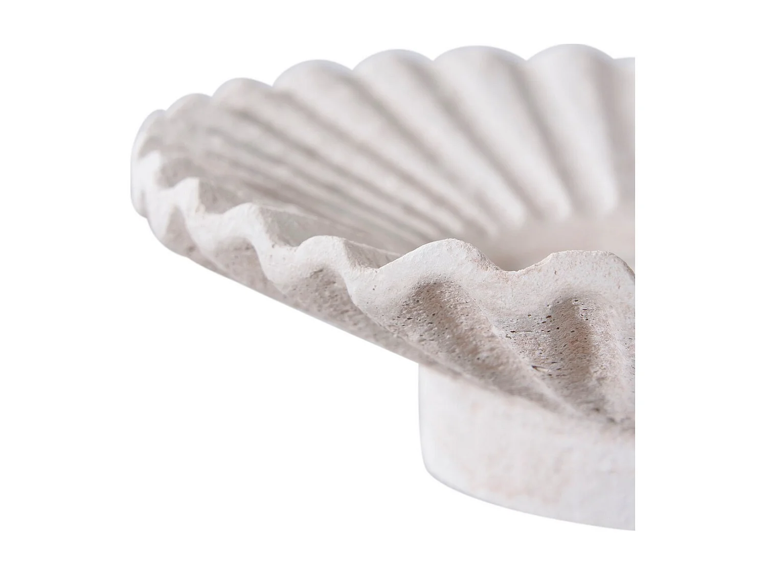 Portavelas Rachi, Blanco, 21,5x21,5x7,3 cm, Seven Design