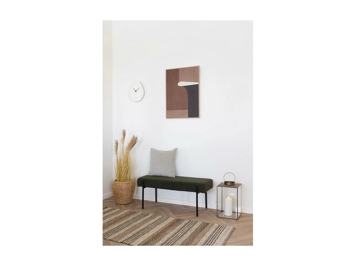 Coussin Décoratif Kobe, Beige, 1x45x45 cm, Seven Design