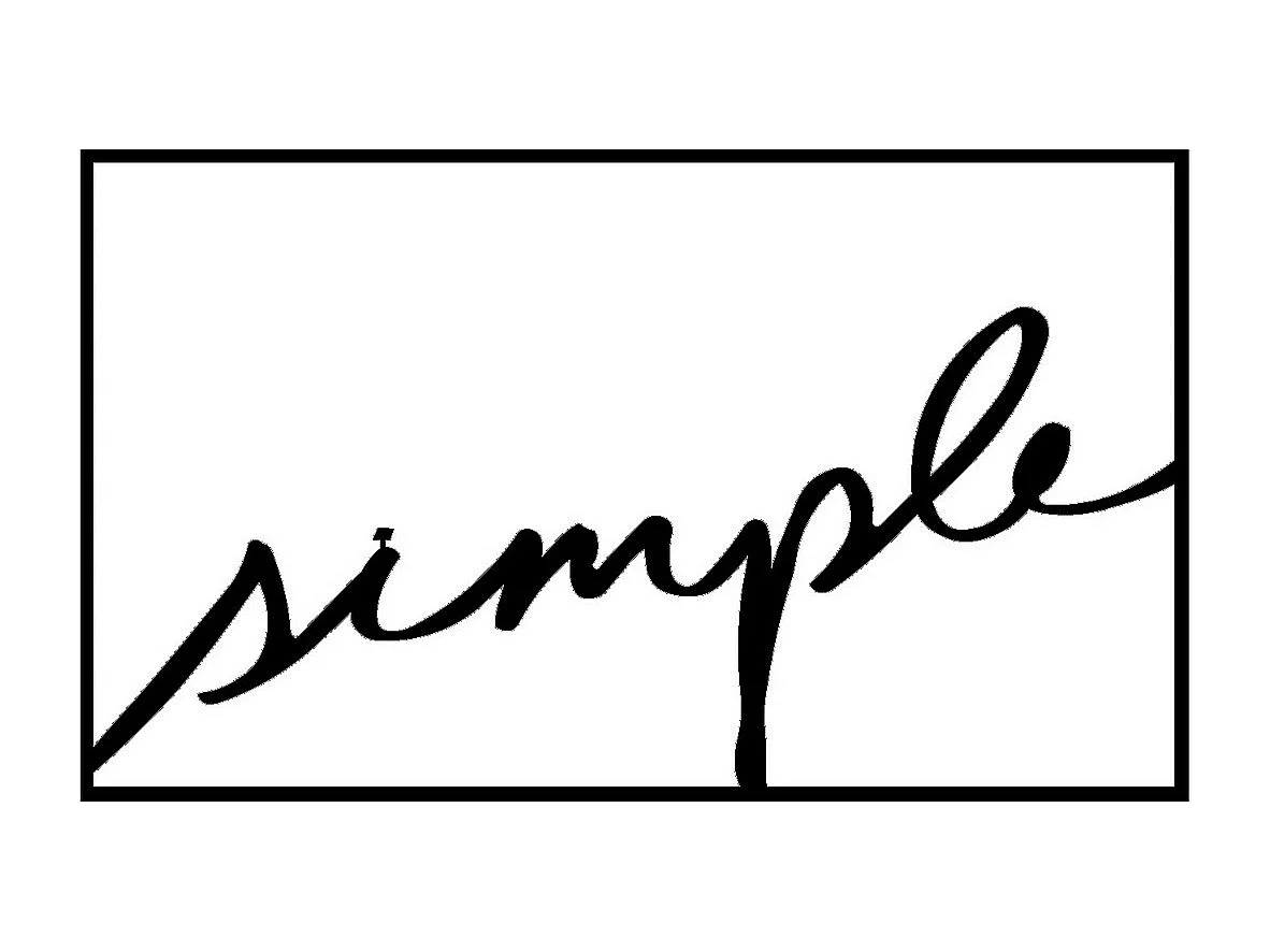 Dekoracja Metalowa Simple, Czarny, 60x0,15x35 cm cm, EPIKASA