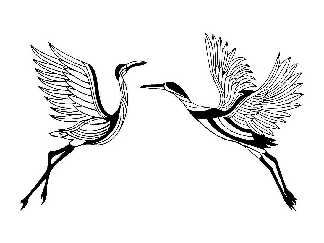 Metalen Decoratie Vogels 8, Zwart, 90x0,15x60 cm, EPIKASA