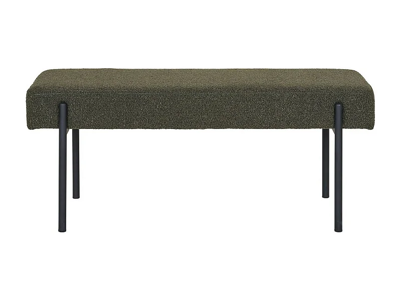 Ławka Swindon, Zielony, 36x100x42,5 cm, Seven Design