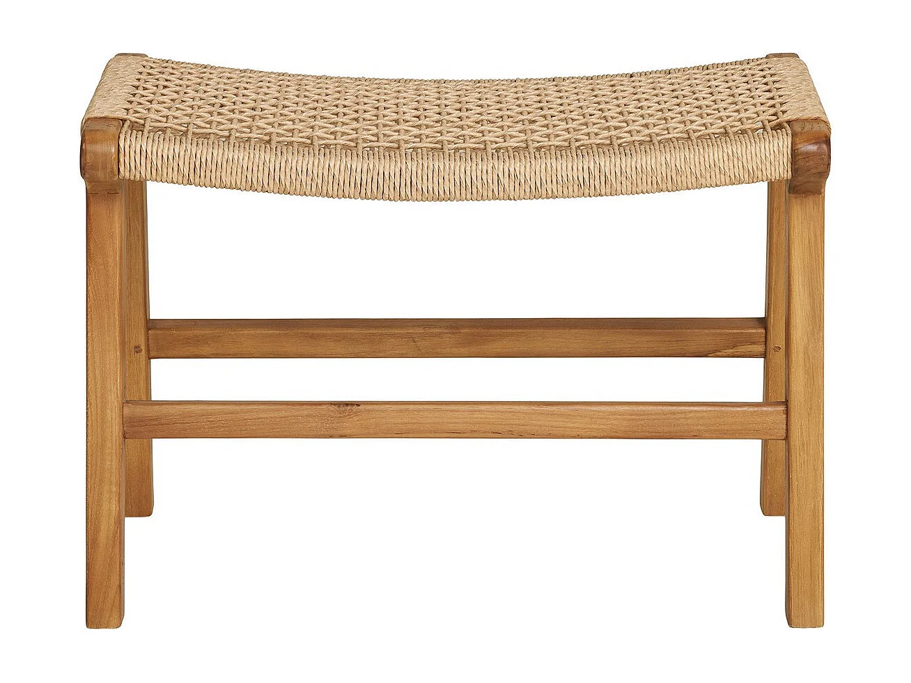 Tabouret Derby, Marron, 60x40x42 cm, Seven Design