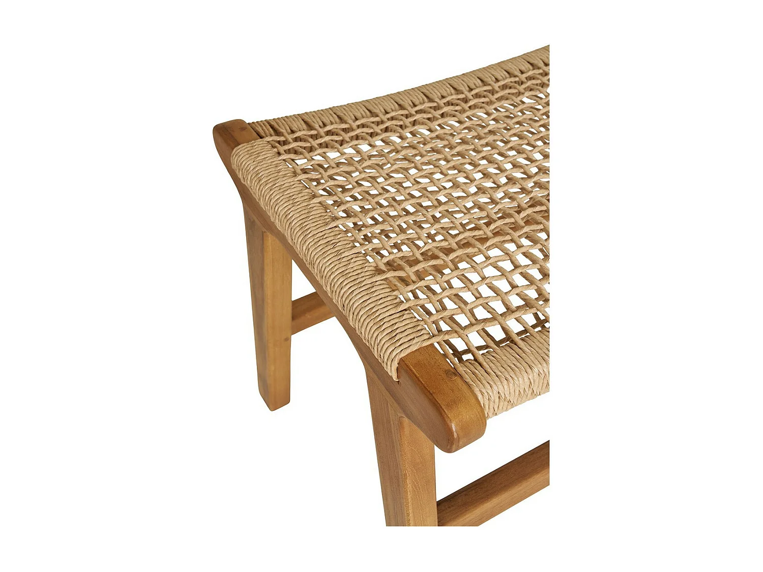 Tabouret Derby, Marron, 60x40x42 cm, Seven Design