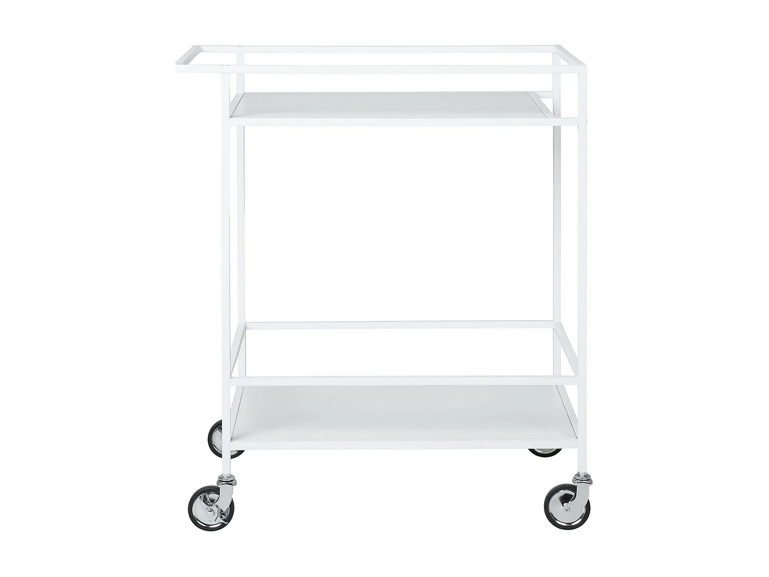 Chariot de Cuisine Vita, Blanc, 40x68x79 cm, Seven Design