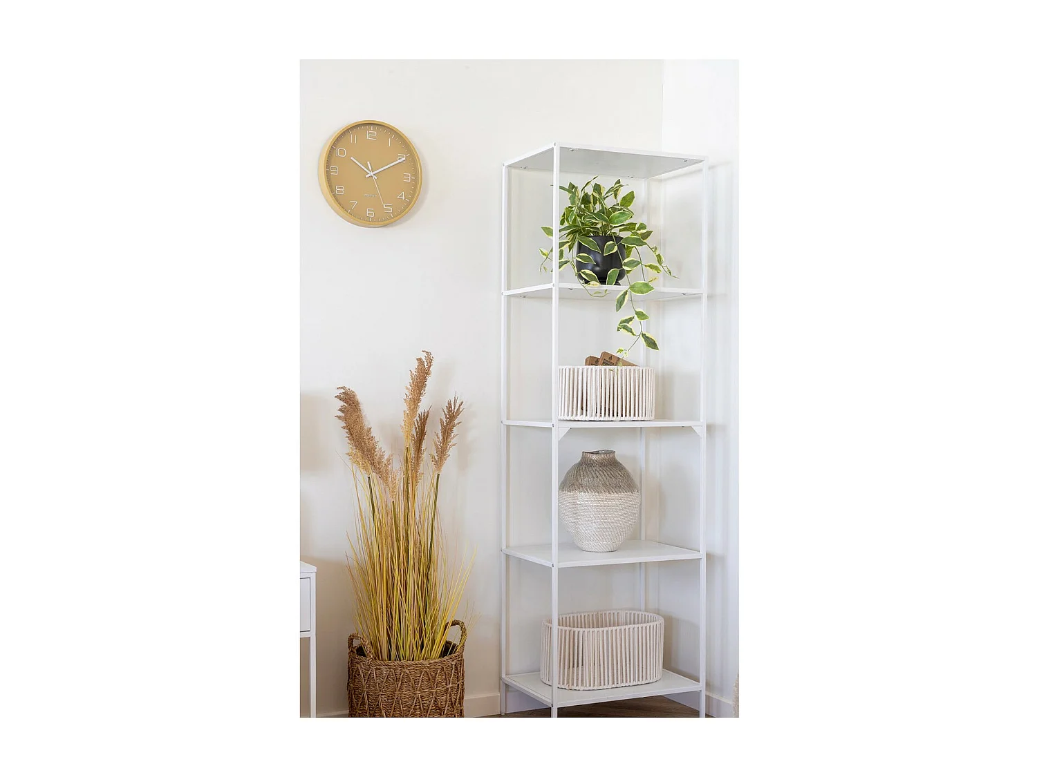 Plante Artificielle Hoya, Vert, 25,5x25,5x33 cm, Seven Design