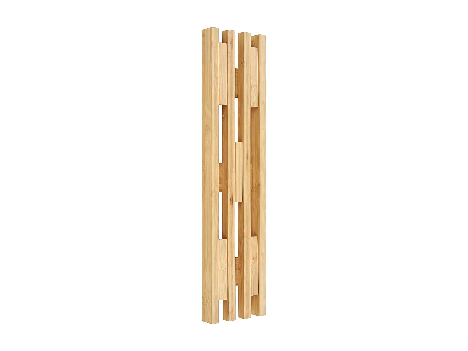 Porte-Manteau Murale Ember, Marron, 14x9,5x60 cm, Seven Design