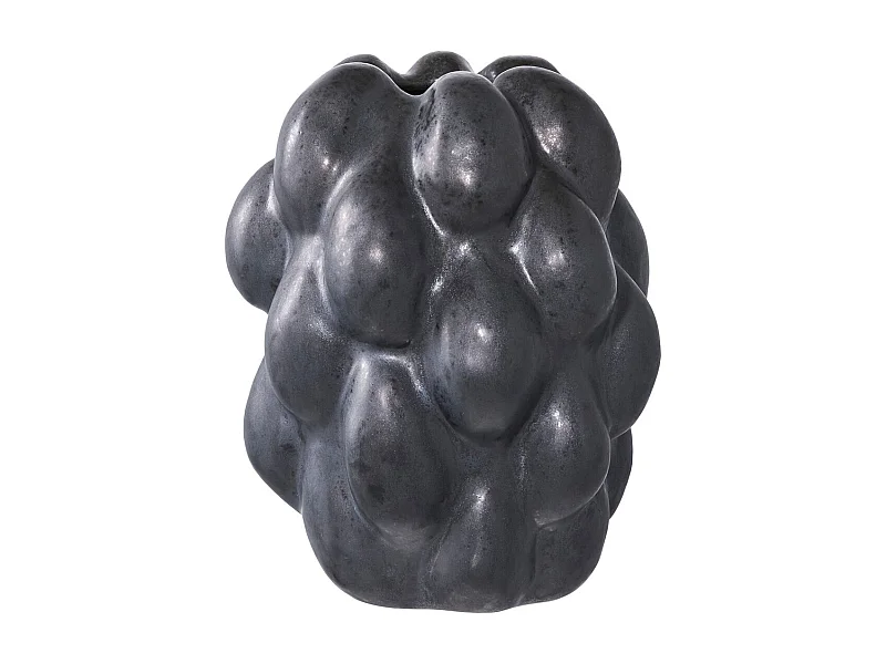 Vaso Decorativo Roma, Nero, 14x15x19 cm, EPIKASA