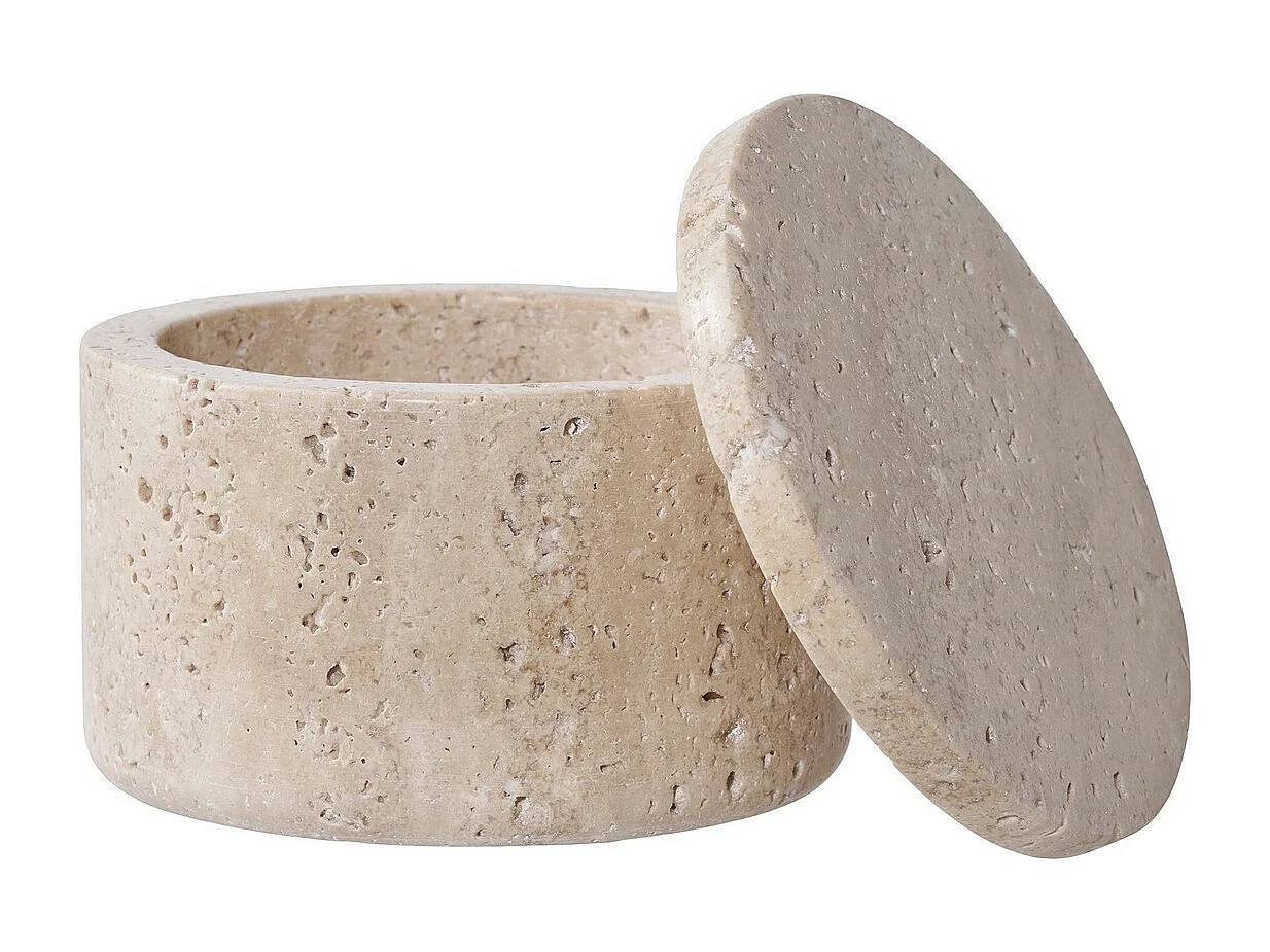 Wazon Dekoracyjny Storage, Brązowy, 10x10x6,5 cm, EPIKASA