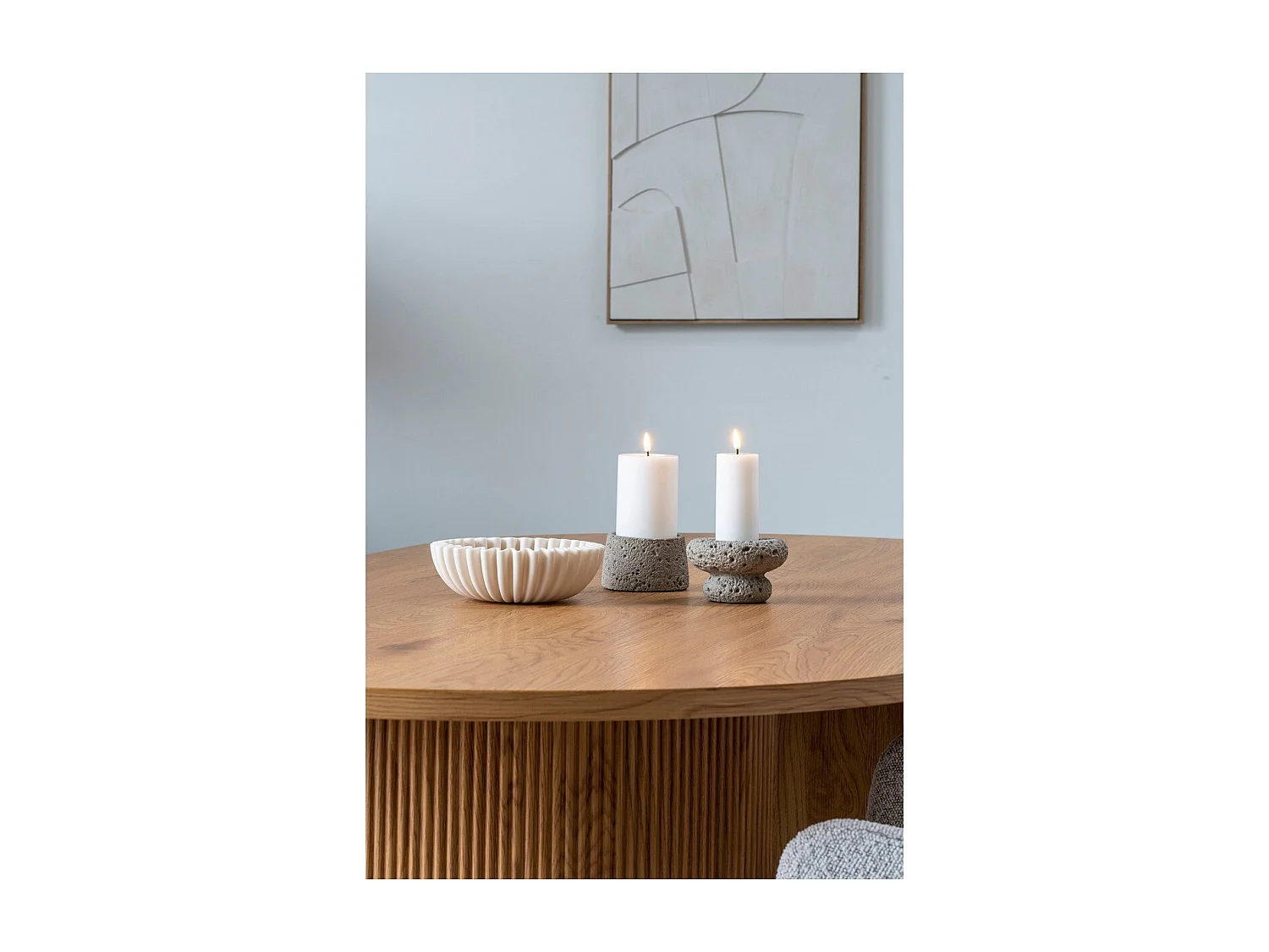 Wazon Dekoracyjny Salt, Beżowy, 20x20x6,5 cm, Seven Design