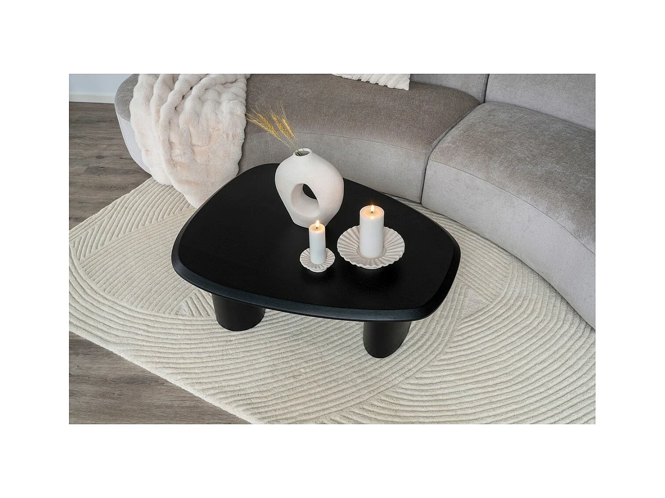 Decoratieve Vaas Milano, Wit, 24x10,5x27,8 cm, EPIKASA