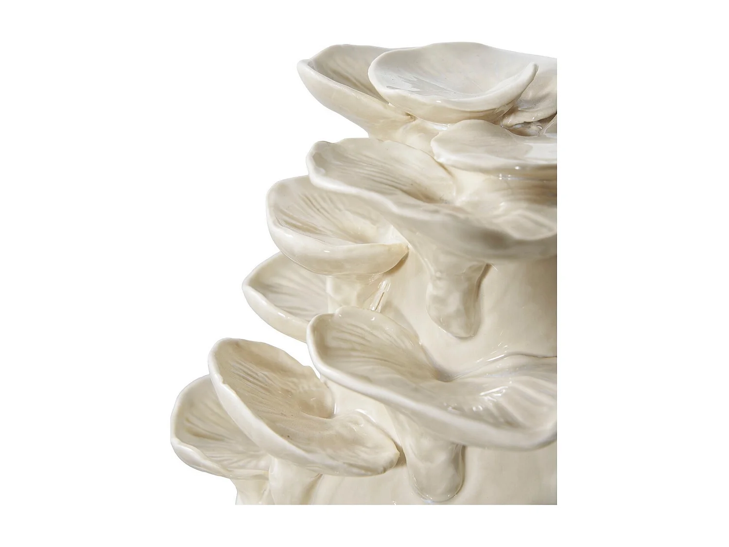 Decoratieve Vaas Livorno, Beige, 18x15x24 cm, EPIKASA