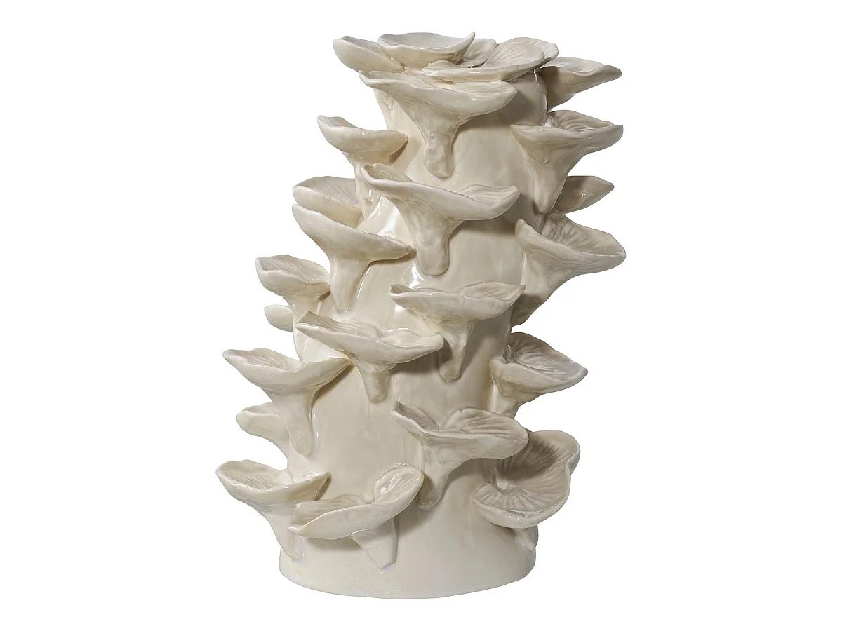 Vaso Decorativo Livorno, Beige, 18x15x24 cm, Seven Design