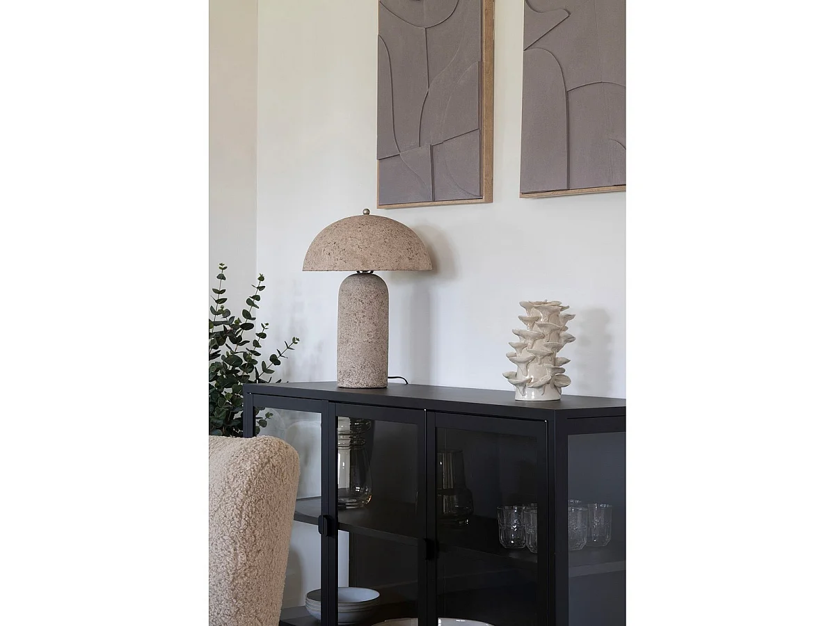Vaso Decorativo Livorno, Beige, 18x15x24 cm, Seven Design