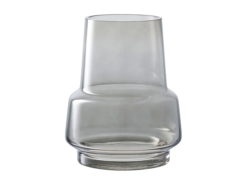 Vase Décoratif Marbella, Gris, 15x15x19 cm, Epikasa