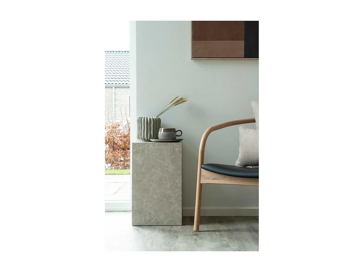 Vaso Decorativo Bee, Grigio, 15,5x15,5x16 cm, EPIKASA