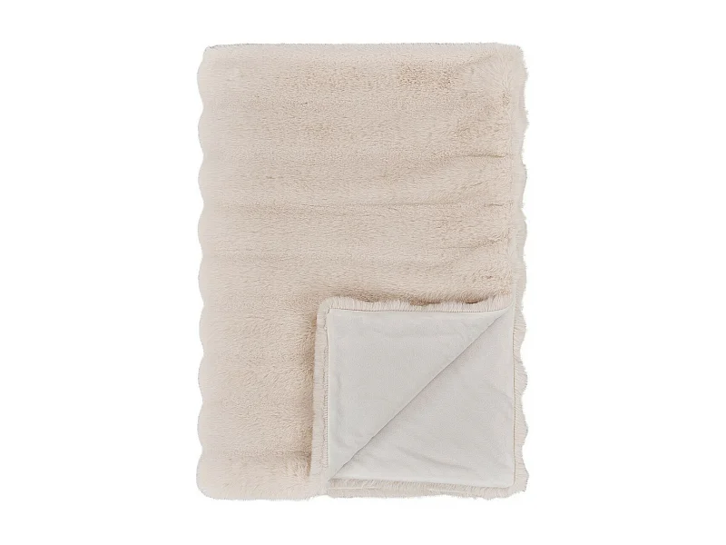 Plaid Galena, Blanc, 130x180x0 cm, Epikasa