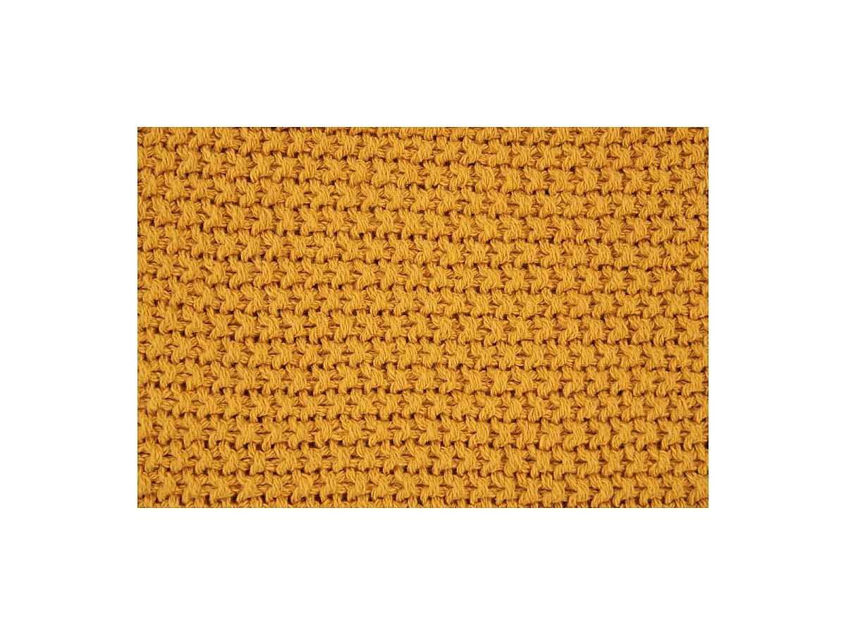 Geruite Santos, Oranje, 130x170x0 cm, Seven Design