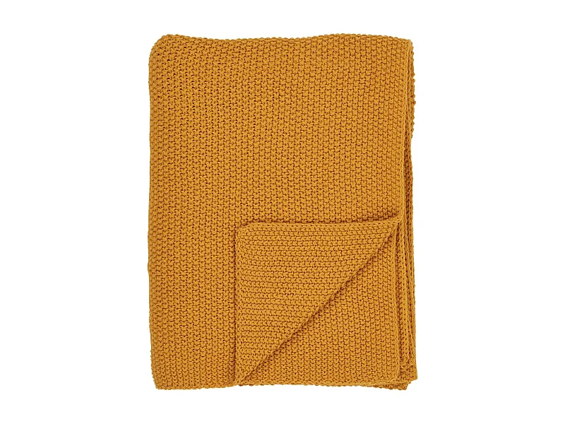 Geruite Santos, Oranje, 130x170x0 cm, Seven Design